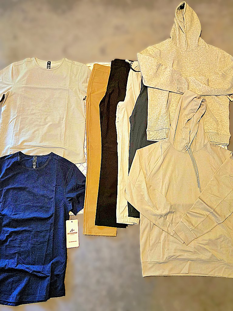 Men's Activewear Bundle Lot- Brand New- Adc Joggers/Tees/Hoodies All Size Medium